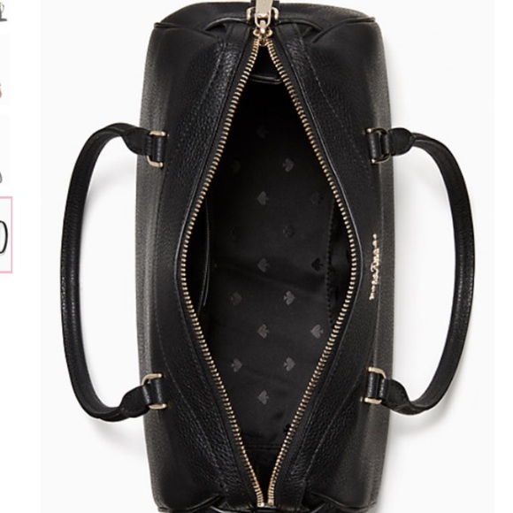 NWT Kate spade Black Mimi Satchel handbag crossbody bag - Picture 5 of 12
